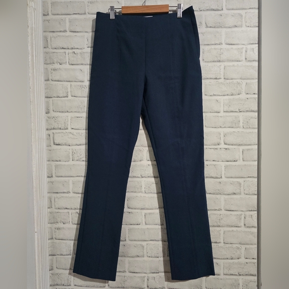 NEW M.M. Lafluer The Foster Pant Lakeside Blue Size 10 - Picture 3 of 10